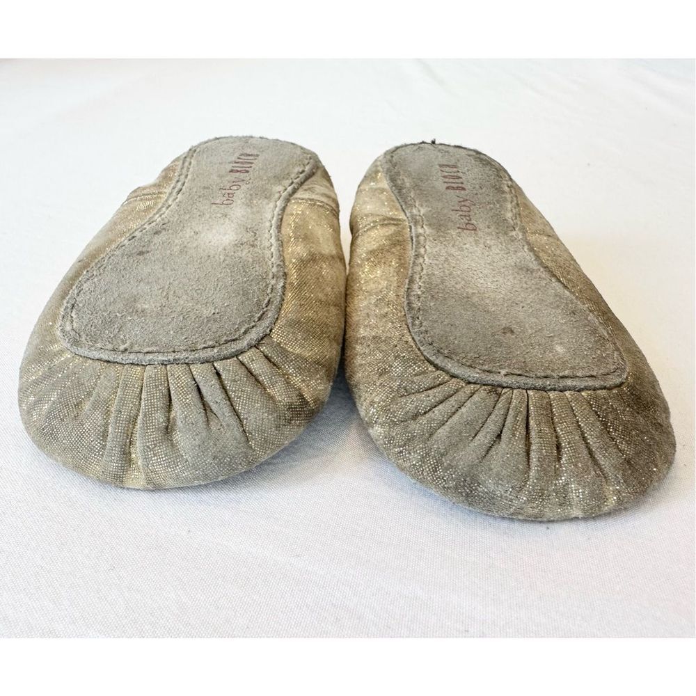 Baby Blotch Raphaela Golden Ruffle Ballet Slippers - Picture 7 of 12